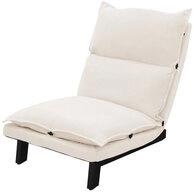 ML-DESIGN Sessel Bodenstuhl Bodensessel gepolstert mit Verstellbarer...