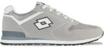 Sneaker LOTTO, Herren, Gr. 36, grau (leuchtendesgrau, wei&szlig;), Mesh, Synthetik, Schuhe