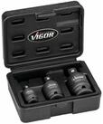 VIGOR Steckschl&uuml;ssel VIGOR Schlagschrauber Gelenkst&uuml;ck Satz, V5505N, 1/4 Zoll...