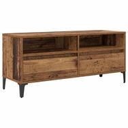 vidaXL TV-Schrank TV-Schr&auml;nk Altholz 100 x 34,5 x 44,5 cm Verbundholz und Eisen