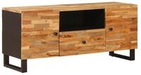 vidaXL TV-Schrank TV-Schr&auml;nk mit Regal Braun 105 x 33 x 46 cm Massivholz Mango