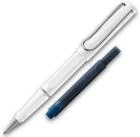 LAMY Tintenroller LAMY Tintenroller Safari Wei&szlig; ROLL-INK F&uuml;ller ergonomisch...