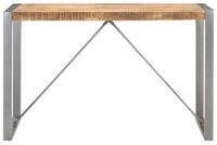 vidaXL Esstisch, Esszimmertisch 120x60x75 cm Raues Mango-Massivholz