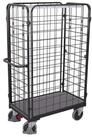 CORDES Transportroller VarioFit Paket-Vierwandwagen hoch RAL 7016