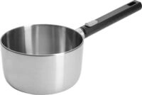 WOLL Milchtopf Logic Steel, Edelstahl 18/10 (1-tlg), 5-Schicht-Aufbau
