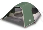 vidaXL Kuppelzelt 4-Personen Zelt Kuppel-Campingzelt 4 Personen Gr&uuml;n...