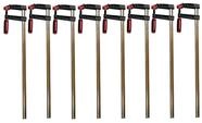 VaGo-Tools Schraubzwinge Schraubzwingen Rutschsicherung Zwingen 150x50mm 8x