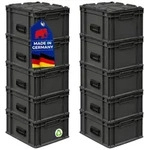 PROREGAL&reg; Stapelbox SuperSparSet Eurobox NextGen Portable, Verschiedene