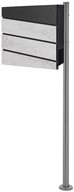 ML-DESIGN Standbriefkasten Wandbriefkasten Briefkasten Postkasten mit...