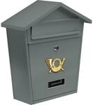 TRIZERATOP Briefkasten Briefkasten 380x320x105mm graphit (Briefkasten...