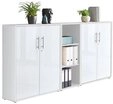 BMG M&ouml;bel Aktenschrank Office Edition 8 (Schrankwand Set, 3tlg) abschlie&szlig;bar,...