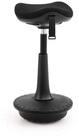 hjh OFFICE Stehhilfe Balance Sit Ergo Arbeitshocker Stoff H&ouml;he, Fitness-Hocker