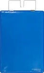 Tarifold F&auml;chermappe Kennzeichnungsh&uuml;lle A4 blau PVC mit Haltedraht VE=10...
