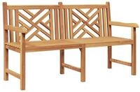 vidaXL Gartenbank Gartenbank 150 x 60 x 90 cm Massivholz (1-St)