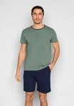 JOOP! Shorty Core (2 tlg) mit kurzem Arm und Rundhalsausschnitt, Baumwoll-Mix