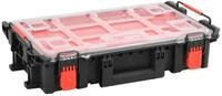 vidaXL Kameratasche Koffer f&uuml;r Flugreise Tragbar Schwarz 55,5x34,5x13,5 cm PP