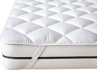 Matratzenauflage ZOLLNER, 80 x 200 cm, 100% Polyester, vom...