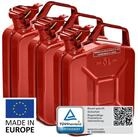 BW Benzinkanister Metall Kraftstoffkanister 3x 5 Liter - Rot - RAL 3000 (nach...