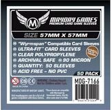 Mayday Games Spiel Premium Card Sleeves Kartenschutzh&uuml;llen 57x57mm 50 St&uuml;ck -...