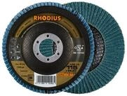 Rhodius Schleifscheibe RHODIUS ALPHAline LGZ F3 F&auml;cherschleifscheibe 115 x...