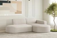 Fun M&ouml;bel Ecksofa Designersofa PALMA XS in Stoff Scala oder Noel, Auch mit...