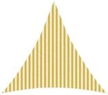 vidaXL Sonnensegel Sonnensegel 4 x 4 x 4 m HDPE, (1-tlg)