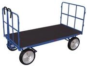 CORDES Transportroller VARIOfit Handpritschenwagen mit 2 Rohrgitterw&auml;nden