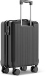 Wertes Koffer Handgep&auml;ck Koffer 55x40x20cm - 36L - TSA Schloss, 4 Rollen