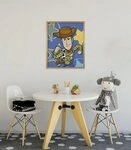 Komar Wandbild Disney and Pixar Toy Story Woody, Disney (Set, 1 St), 50 x 70 cm