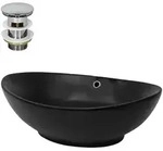 LuxeBath Waschbecken Waschtisch Aufsatzwaschbecken aus Keramik f&uuml;r Badezimmer /