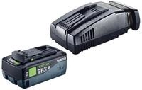 FESTOOL 18V 1xTBX8/SCA16 Energie Set 1x BP 18 TBX 8 ASI Akku + SCA 16 Lader...