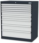 Simplaflex Werkzeugschrank Simplaflex Schubladenschrank, 9 Schubladen, BxTxH