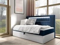MIRJAN24 Boxspringbett Gold Junior 2 (mit Bettkasten und Beleuchtung), mit