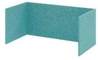 HAMMERBACHER Regal Filzeinschub FlexWall 80cm 1OH t&uuml;rkis