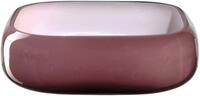 LEONARDO Schale Schale MILANO dunkelrot 23x23, Glas