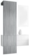 Vladon Garderoben-Set Carlton Set 2, (Wandgarderobe bestehend aus, 3-St., ​ 1