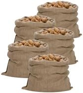 vidaXL Gartensack Jutes&auml;cke 5 Stk. 100x110 cm 100% Jute 340 g/m&sup2;, (5-tlg)