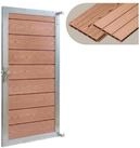 neu.holz Gartentor, &raquo;Segovia&laquo; 180 x 90 cm abschlie&szlig;bar WPC Holzoptik Braun