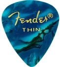 Fender Plektrum, Picks 351 Ocean Turquoise Thin - Plektren Set
