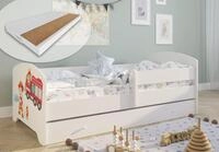 Kids Collective Kinderbett 70x140 / 80x160 cm Komplettset mit Matratze &...