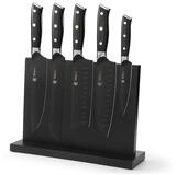 Wakoli Messer-Set Titanium Noir 5er K&uuml;chenmesser Edelstahl & magnetischer
