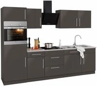 wiho K&uuml;chen K&uuml;chenzeile Cali, ohne E-Ger&auml;te, Breite 280 cm