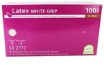 Medi-Inn Latexhandschuhe Latex White Grip Einmalhandschuhe wei&szlig; puderfrei AQL:...