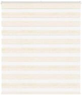 Rollo Doppelrollo Marmorbeige 125x100cm Stoffbreite 120,9 cm Polyester, vidaXL