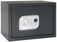 vidaXL Tresor Digitaler Safe mit Schloss Dunkelgrau 35 x 25 x 25 cm Stahl (1-St)
