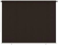 Rollo Au&szlig;enrollo 300x230 cm Braun HDPE, vidaXL