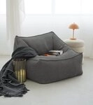 mokebo Sitzsack Der L&uuml;mmel (aus Cordstoff), gem&uuml;tlicher Cordsessel oder