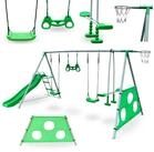 HyperMotion Mehrkindschaukel Gro&szlig;es Kinder Spielset XXXL: Schaukeln, Rutsche,...