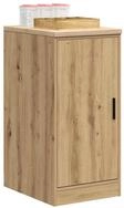 vidaXL Aktenschrank 40 x 51 x 85 cm Garagen-Aufbewahrungsschrank Artisan-Eiche