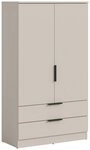 xonox.home W&auml;scheschrank Kopenhagen in Kaschmir Nachbildung B/H/T: 80x140x37 cm